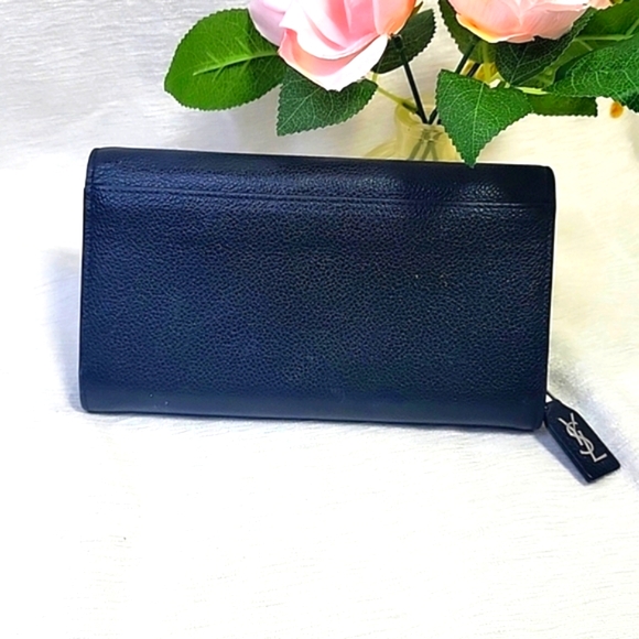 SAINT LAURENT Leather Wallet - Picture 2 of 9